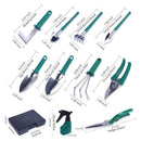GardenMaster Pro Kit | 10-Piece Complete Garden Tool Set with Carry Case