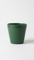 Vaso cerâmico fosco para jardim