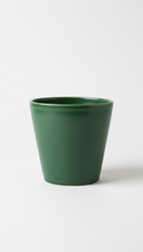 Vaso cerâmico fosco para jardim